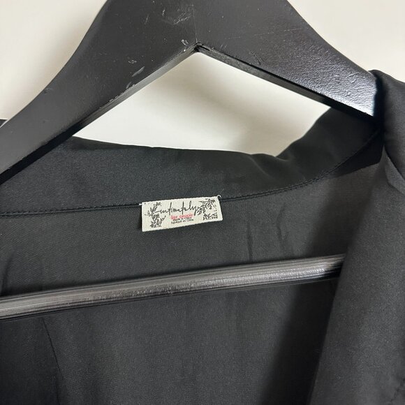 FREE PEOPLE Dreamy Days Pajamas in Black Size Large - Picture 4 of 10